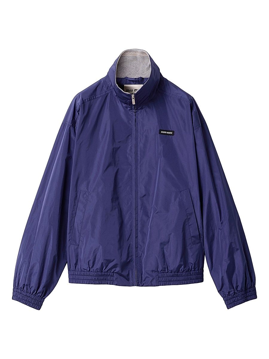 Women's Technical Poplin Blouson Jacket - Blue - Size 4