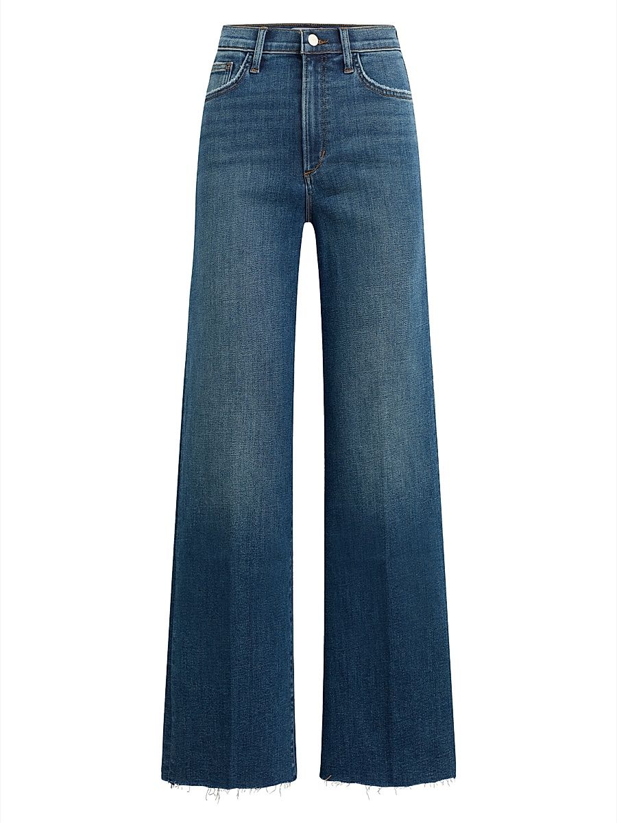 Women's The Mia Wide-Leg Ankle Jeans - Candor - Size 31