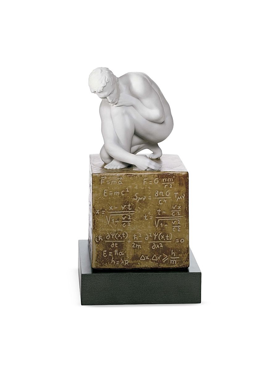 Scientia Man Figurine - White