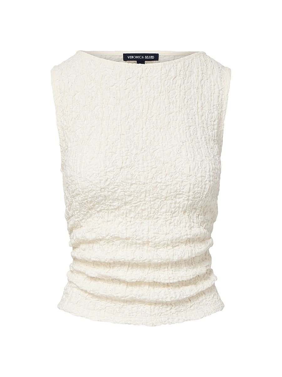 Women's Selah Cotton-Blend Knit Tank - Dove - Size XL