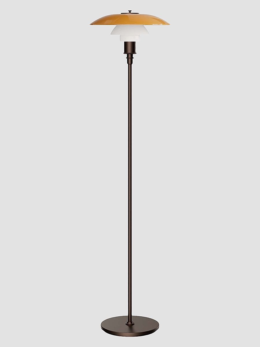 Ph 3/2 Centenary Floor Lamp - Amber Opal White