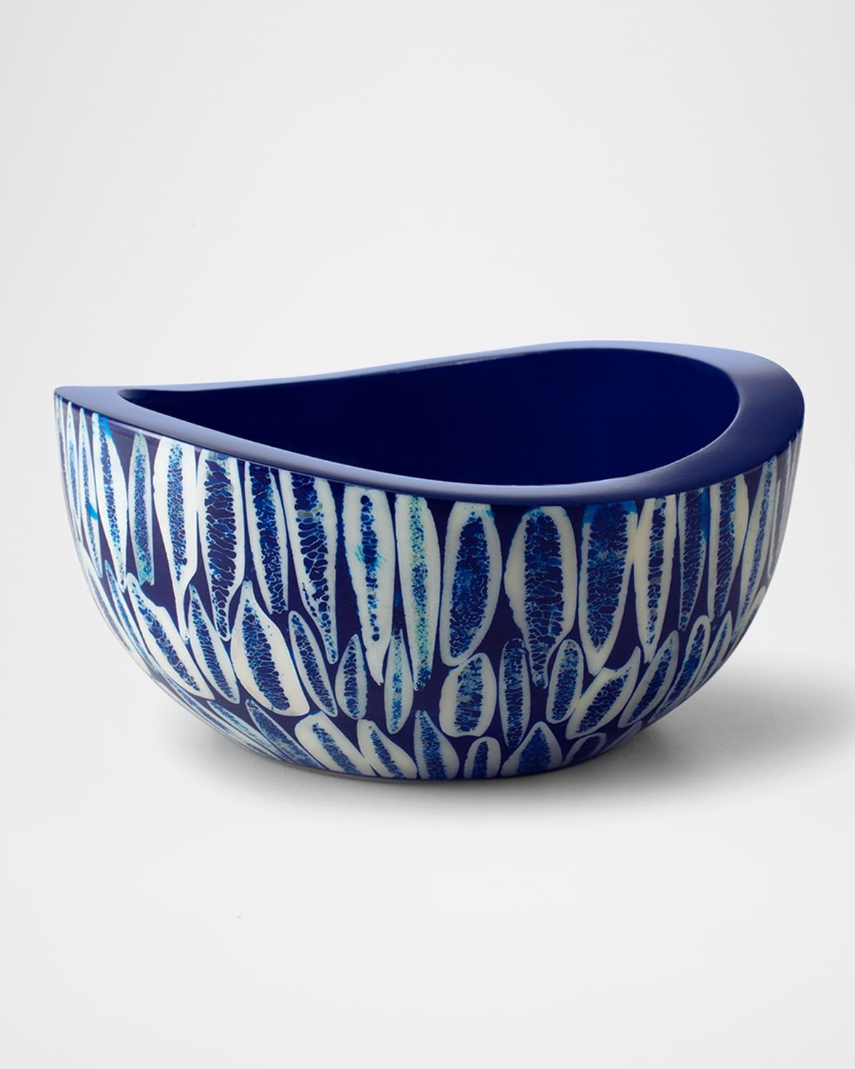 7" Blue Almendro Accent Bowl