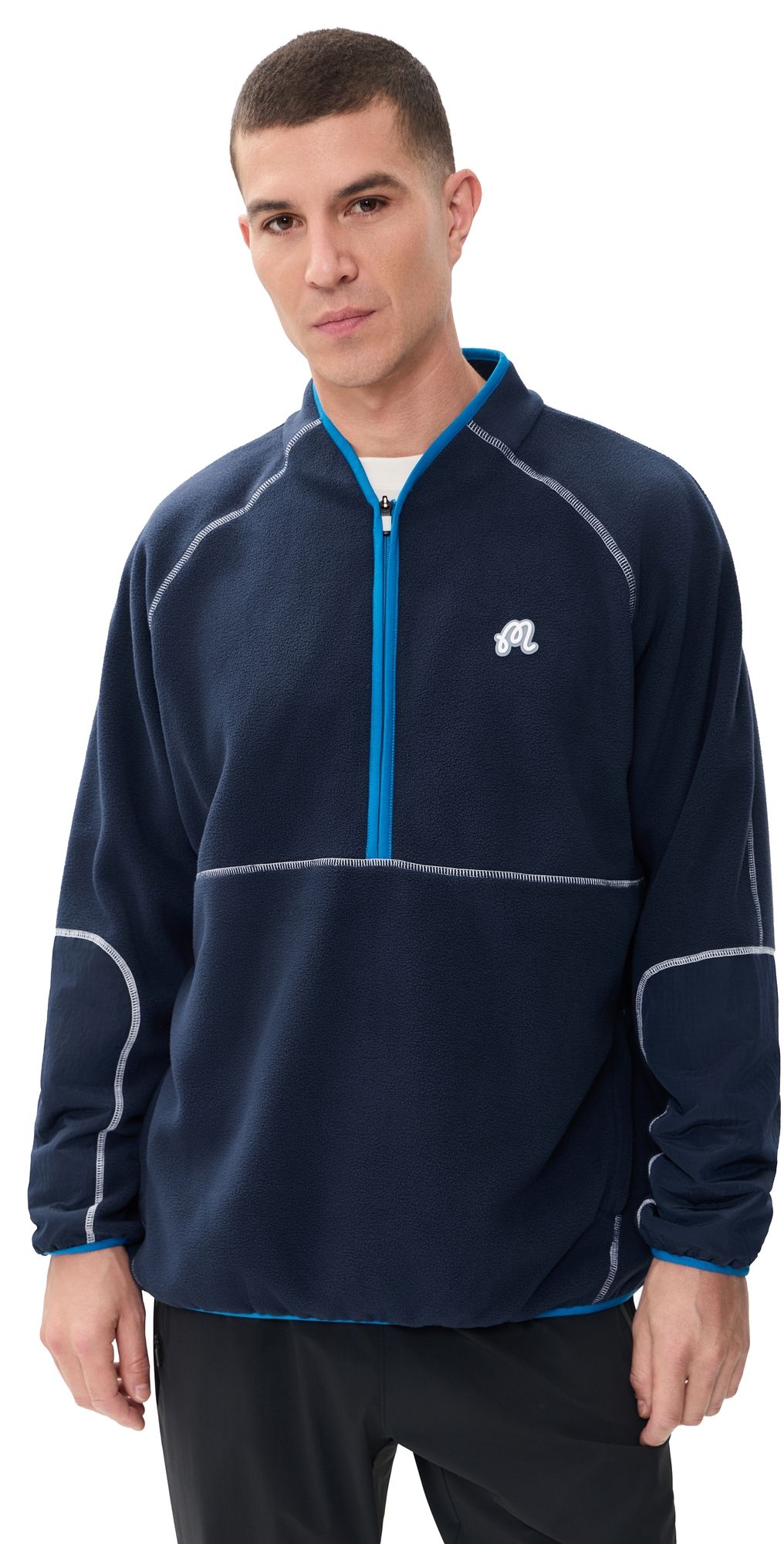Malbon Vale Pullover Navy M