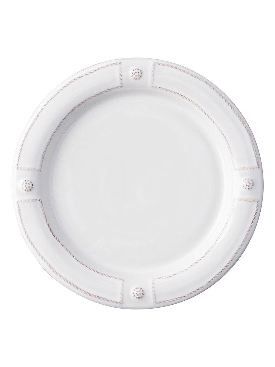 Berry & Thread French Panel Plate Collection - White