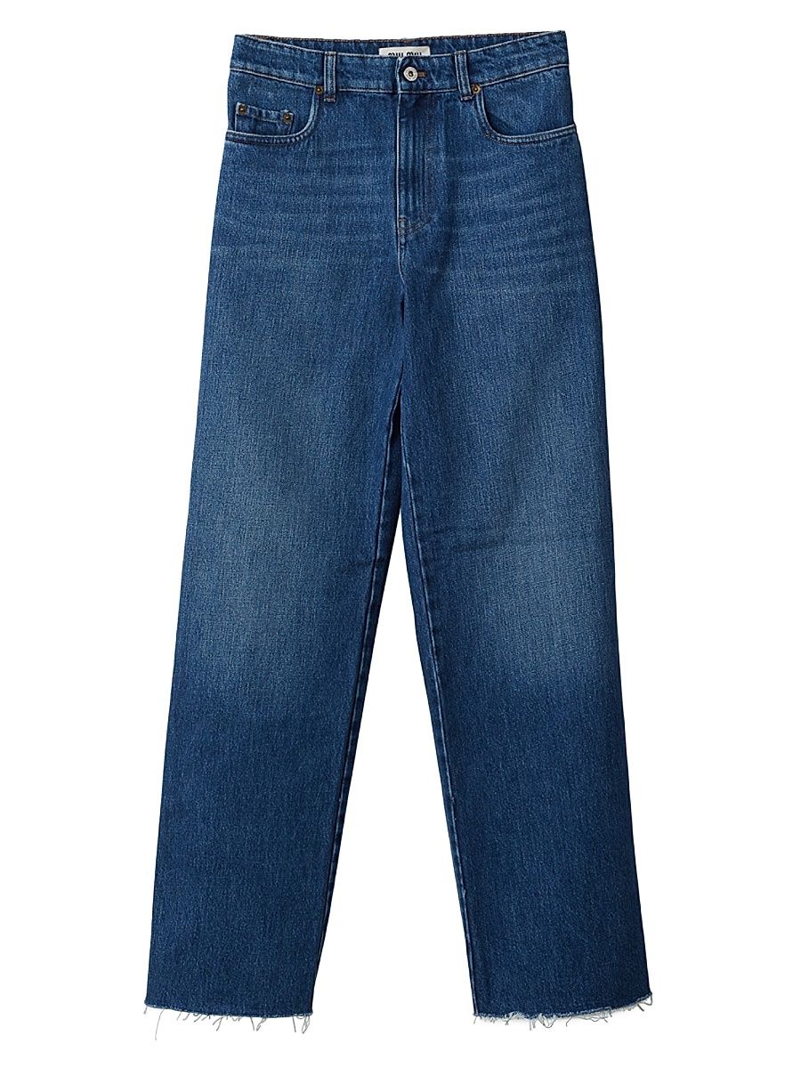 Women's Five-Pocket Denim Jeans - Blue - Size 27