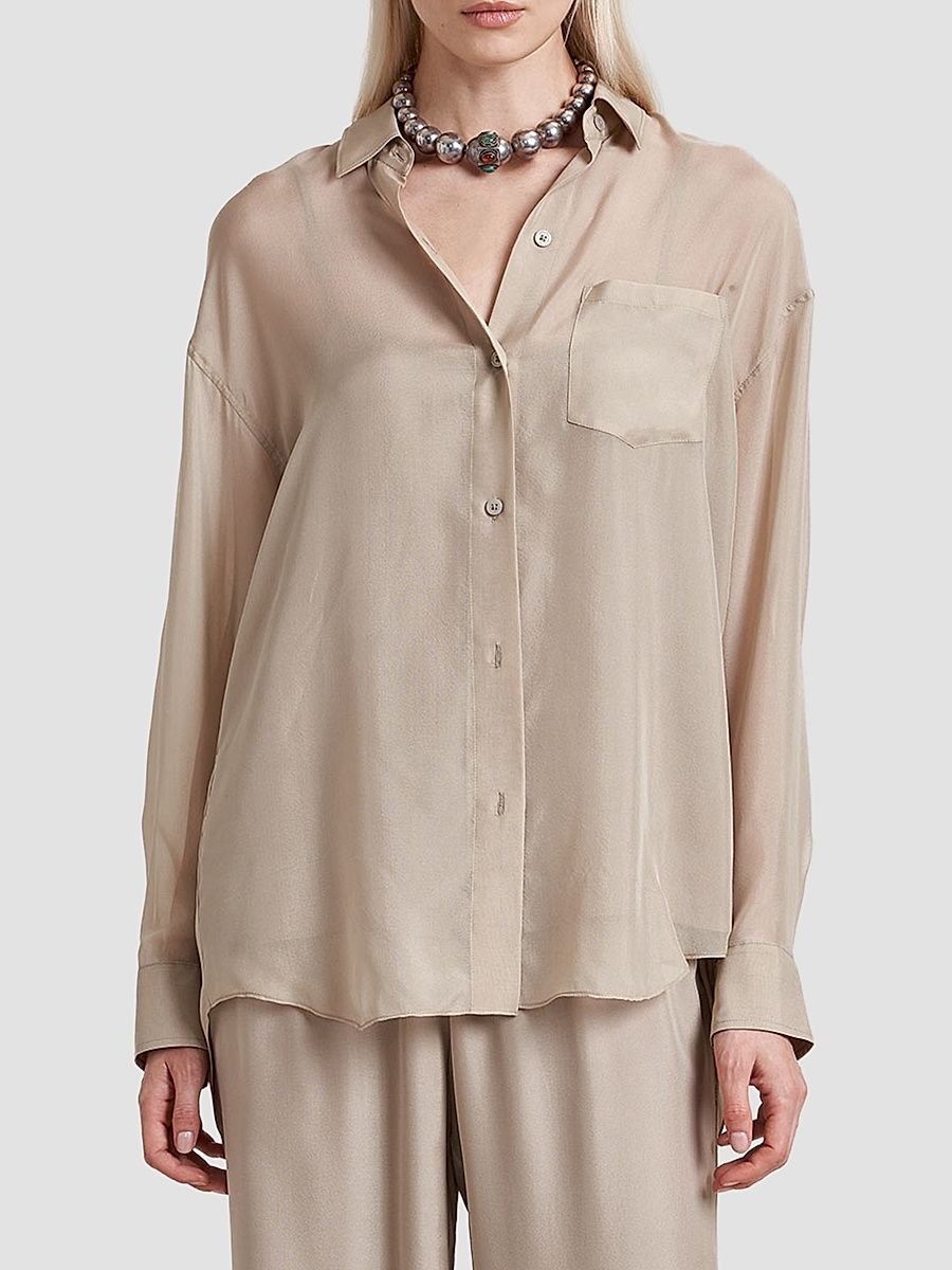 Women's Freya Shirt - Beige - Size XL