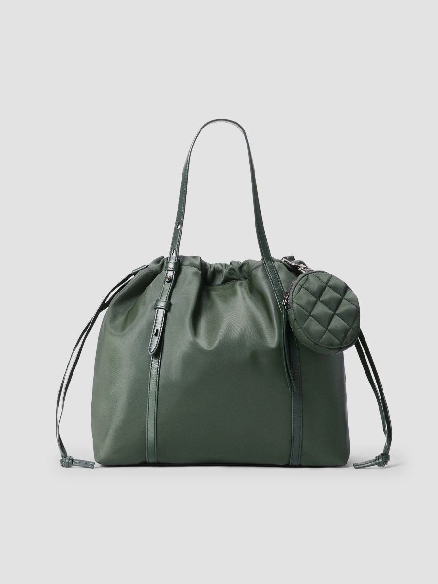MZ Wallace Women's Waverly Small Drawstring Tote Bag - Juniper