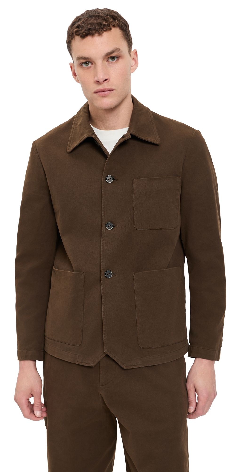Barena Venezia Visal Mante Shirt Jacket Toffee 52