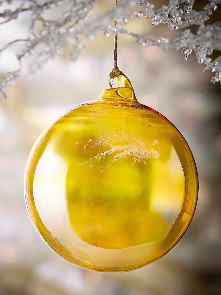 Bottle Glass Ball Ornament