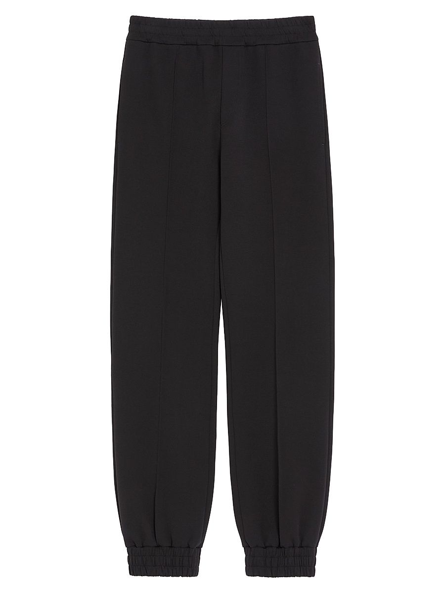 Men's Cotton Jogging Pants with VGold - Black - Size XL