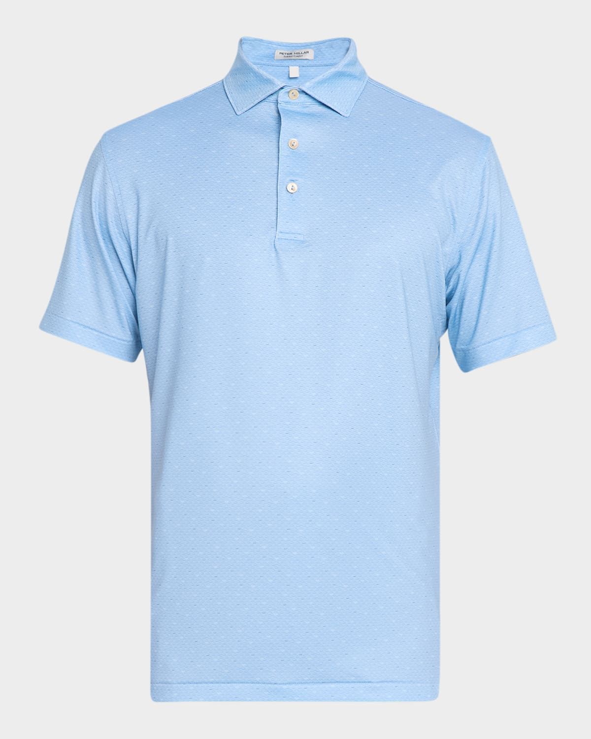 Men & apos;s Fall Football Performance Short-Sleeve Polo Shirt