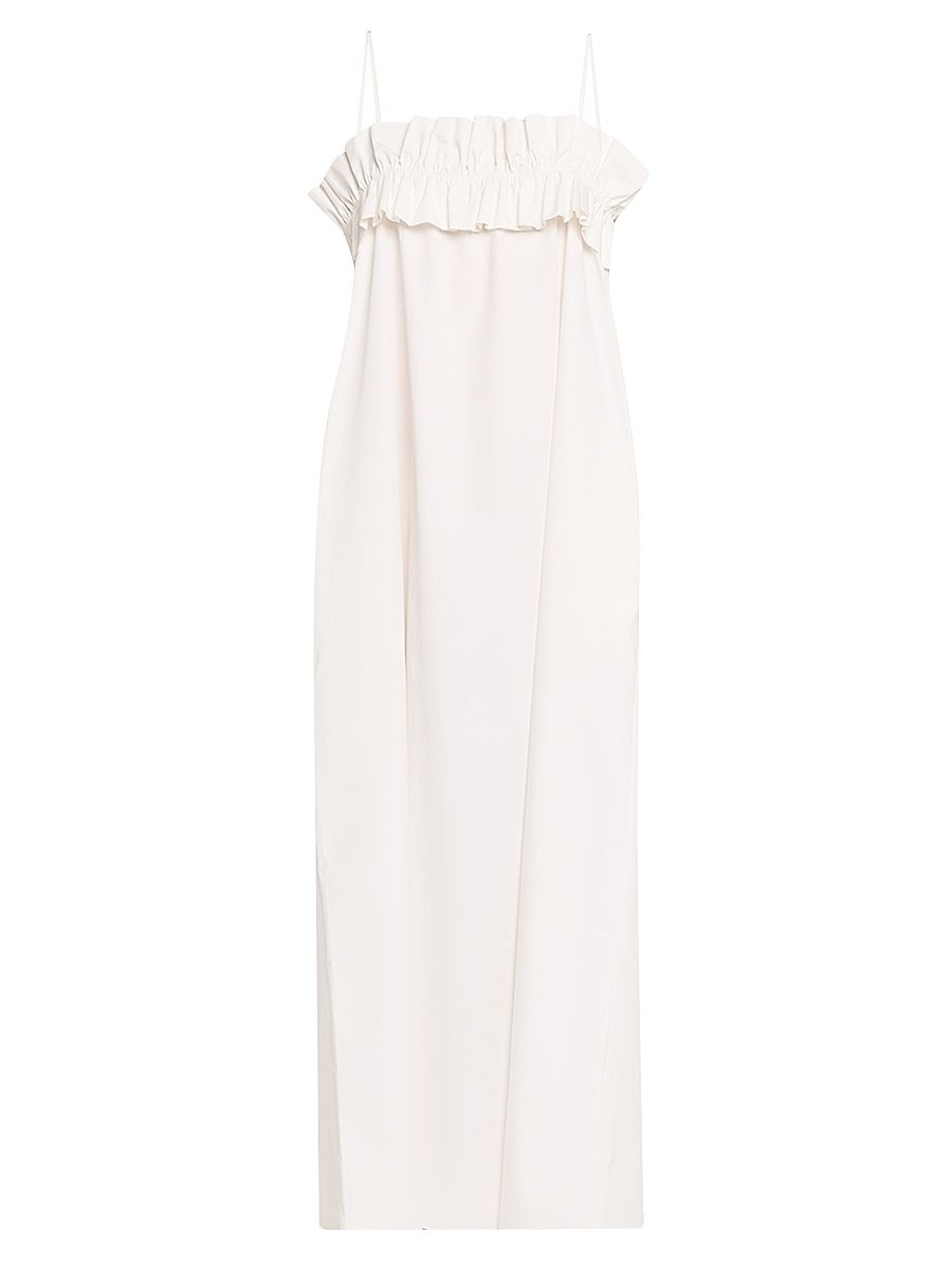 Women's The Sophie Cotton Maxi Dress - Light Yellow - Size XL