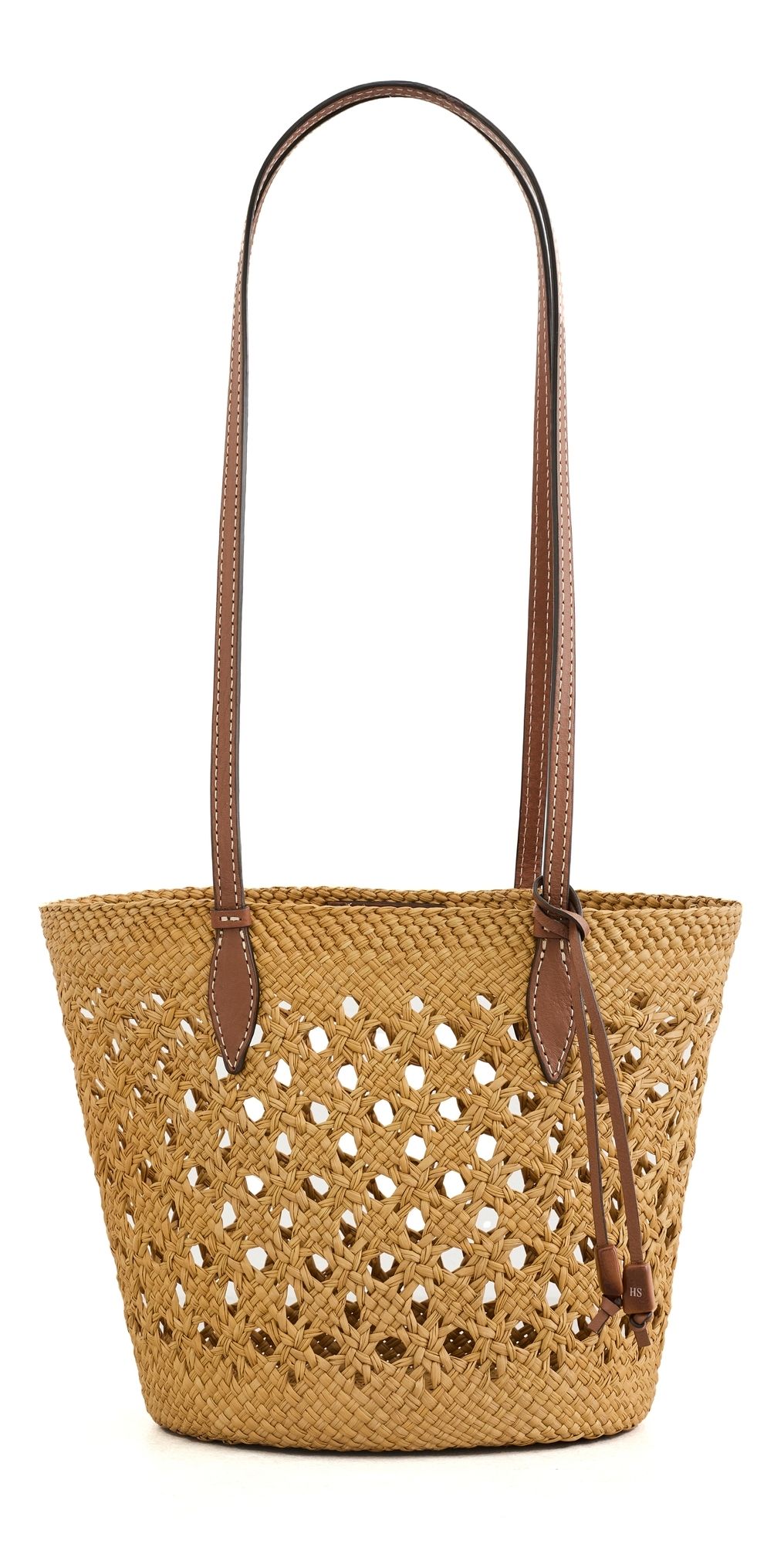Hunting Season The Lattice Basket Tote Nuez/Cognac One Size