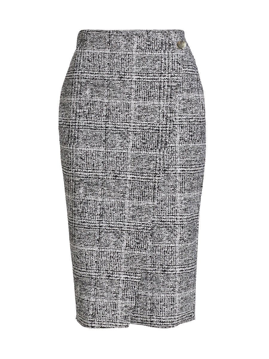 Women's Fioro Printed Midi-Skirt - Tweed - Size 8