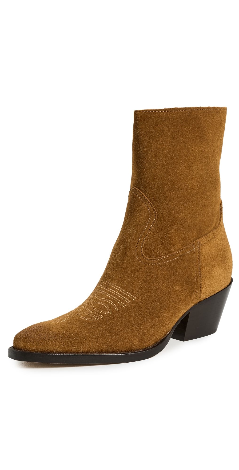 Dolce Vita Klyde Booties Cognac Suede 9