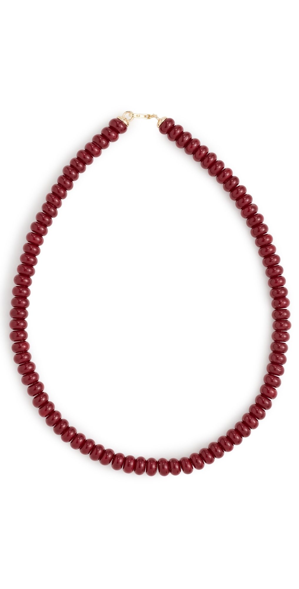 SHASHI Gemstone Necklace Ruby One Size