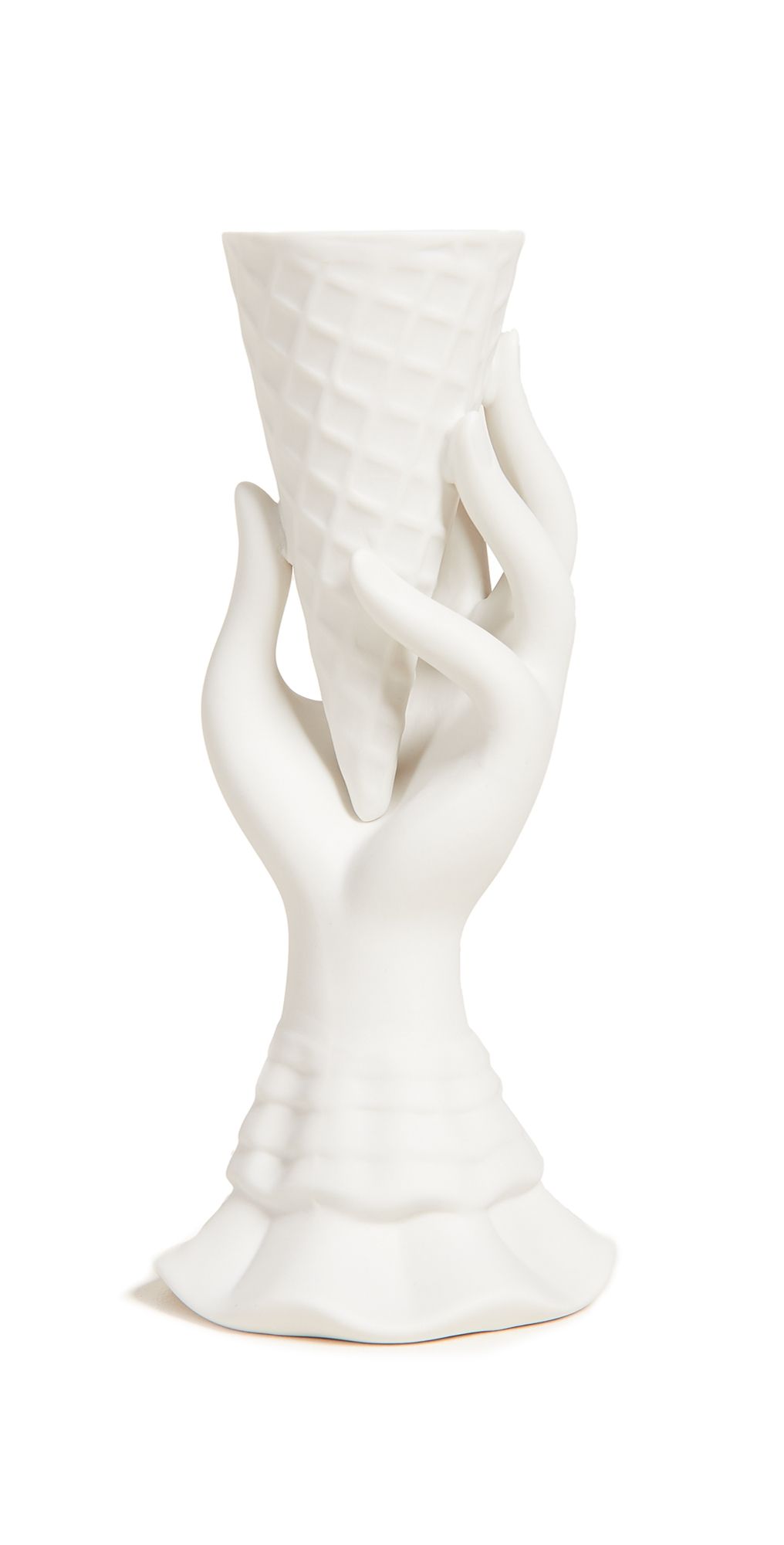 Jonathan Adler I Scream Vase White One Size