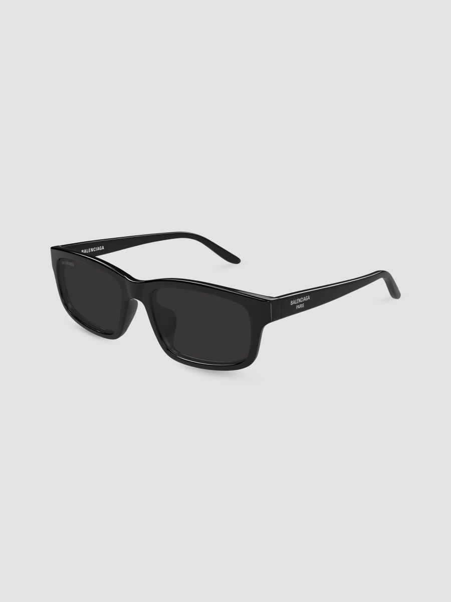 Balenciaga Men's Everyday Bb0528Sk 56MM Daily Squared Sunglasses - Black