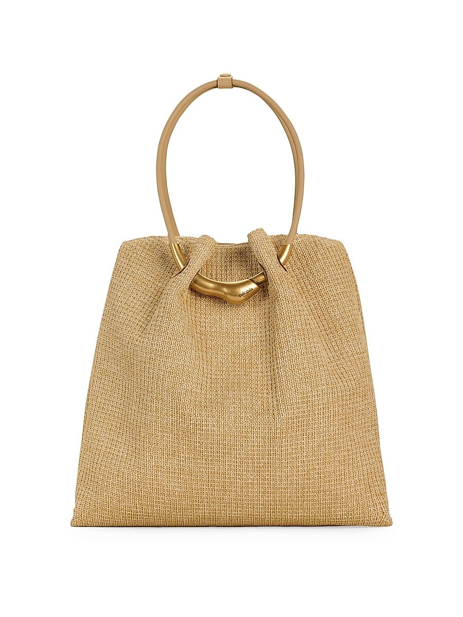 Women's Asa Textured Tote Bag - Natural