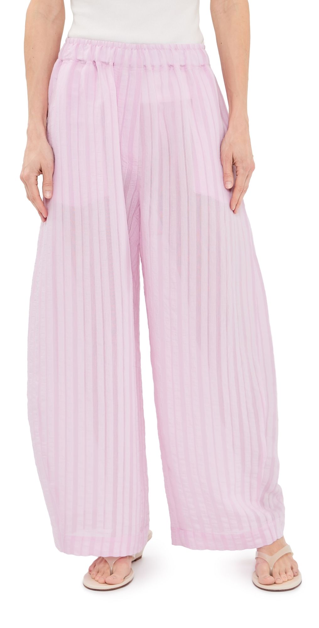 The Latest Dora Petite Pants Pink 38