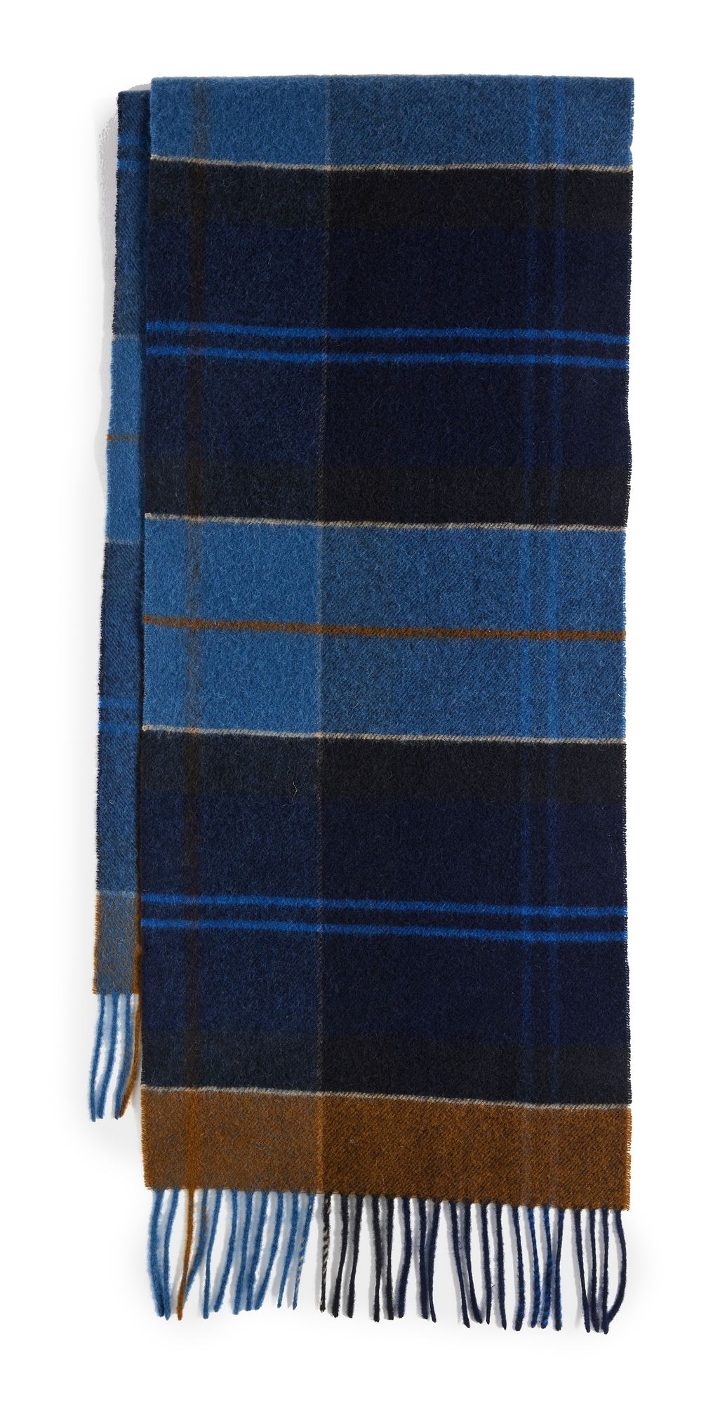 Barbour Inverness Tartan Scarf Midnight One Size
