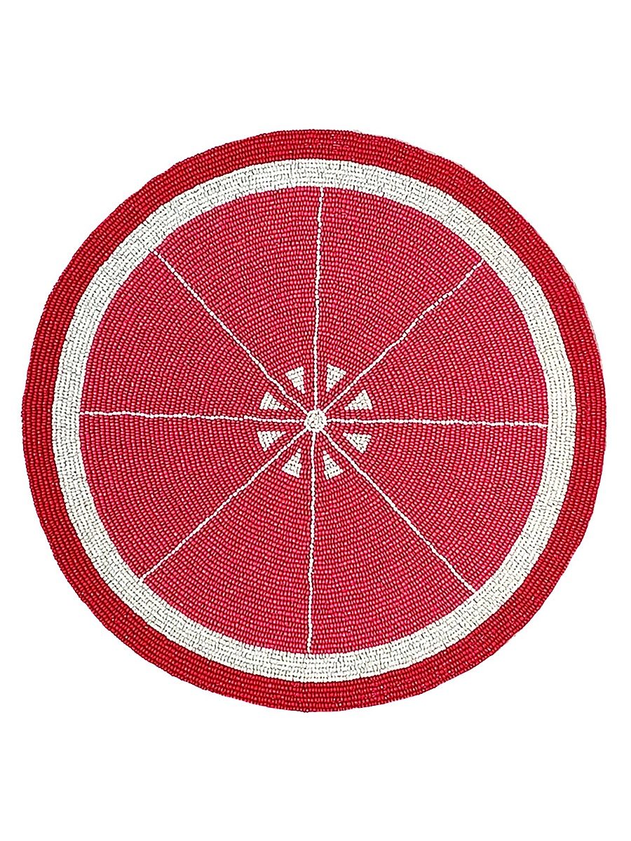 Fruit Placemats, Set of 2 - Pink