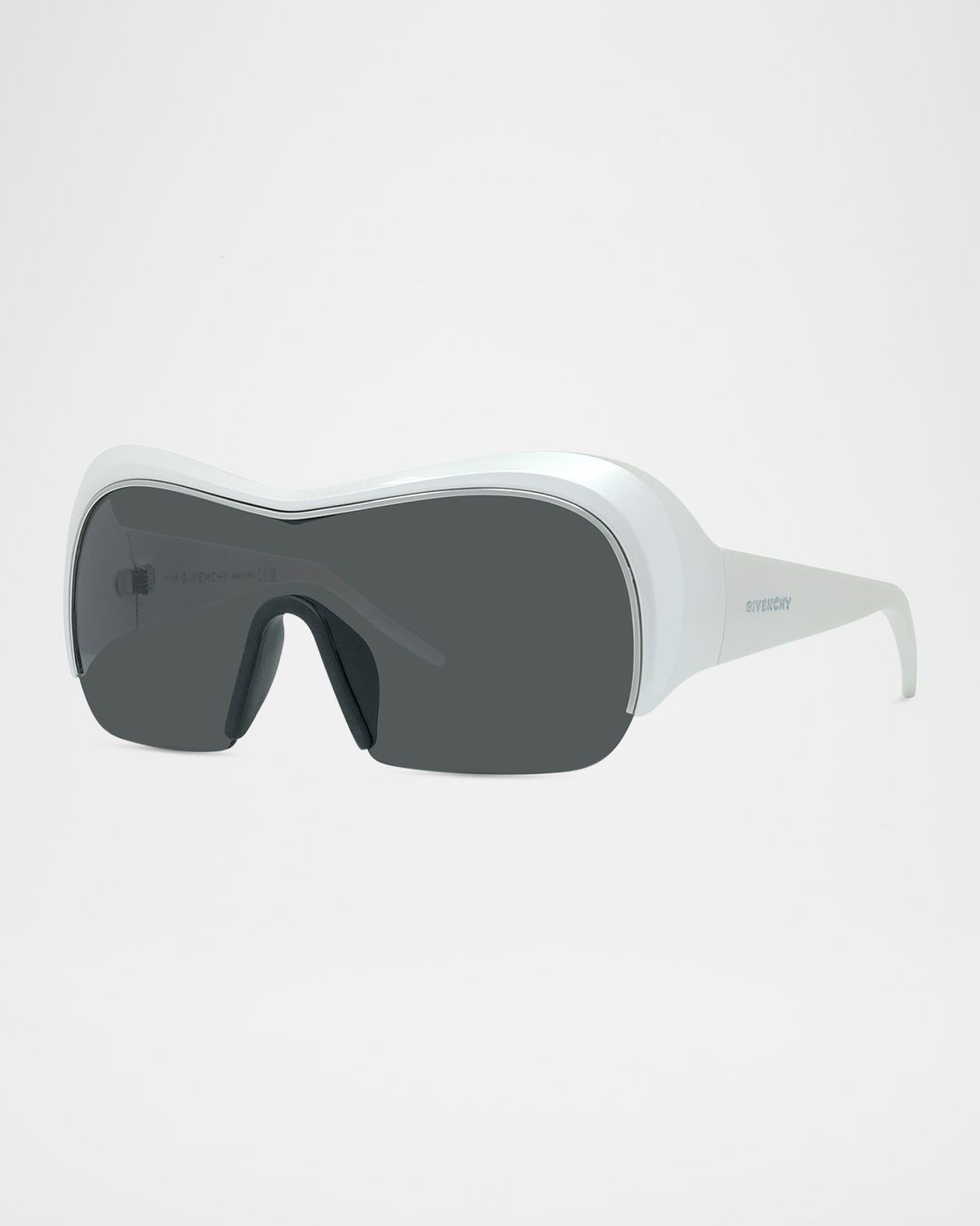 Night Bird Plastic & Nylon Shield Sunglasses