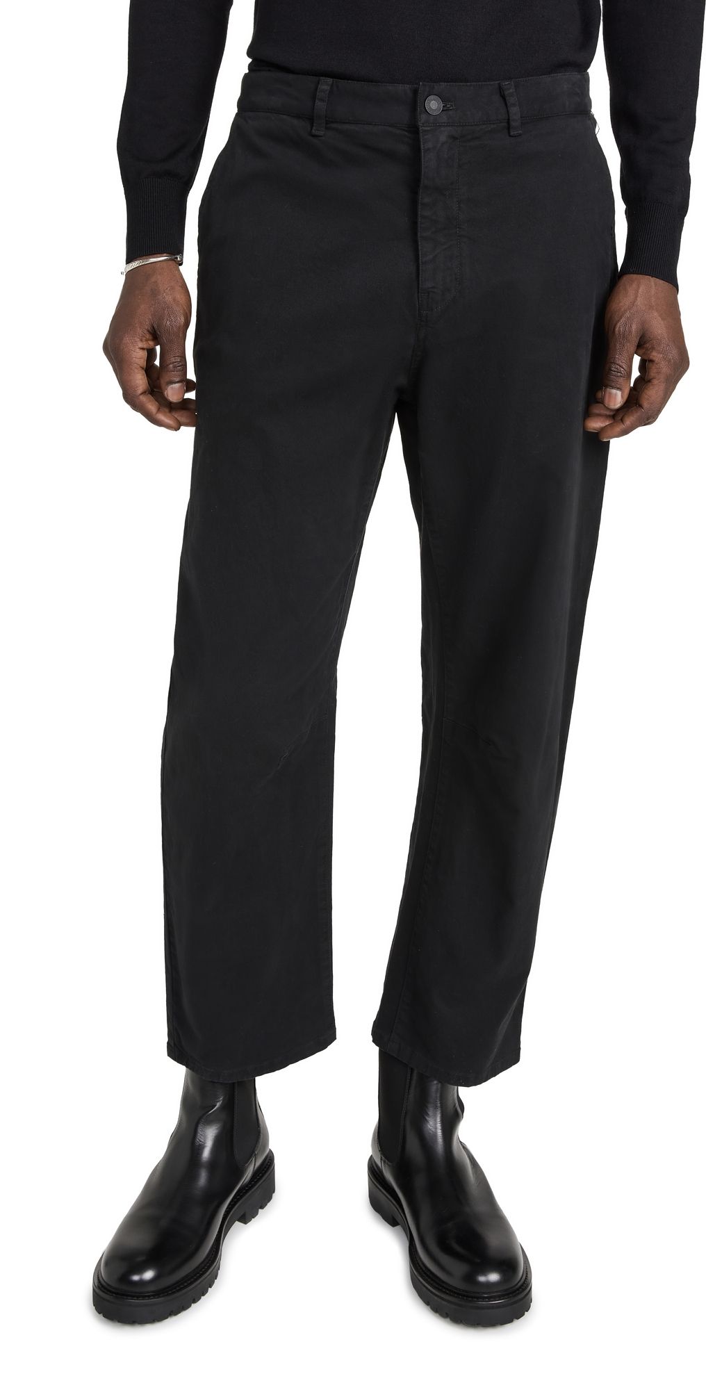 Nili Lotan Carpenter Pants Jet Black 31