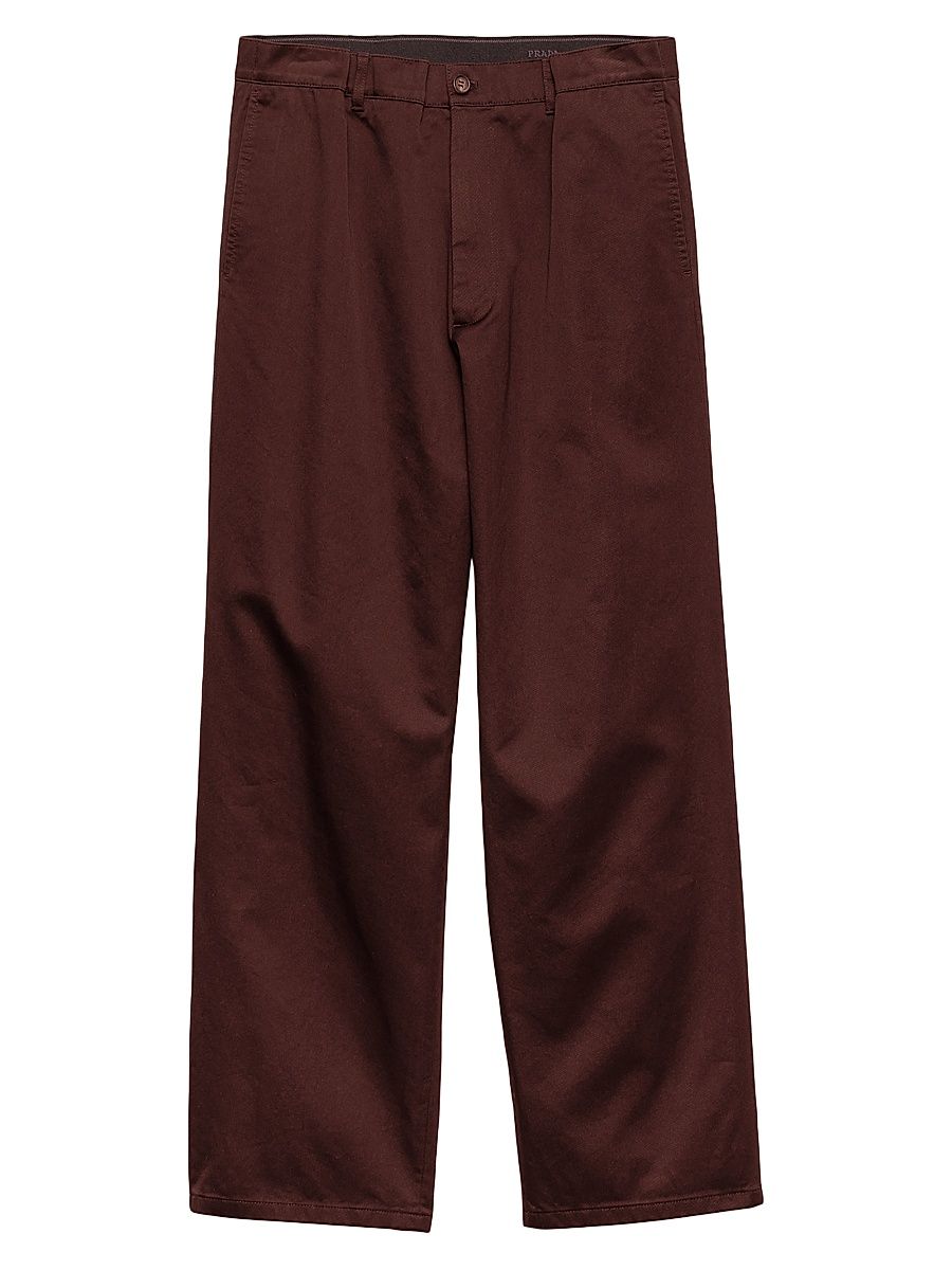 Men's Cotton Pants - Brown - Size XL