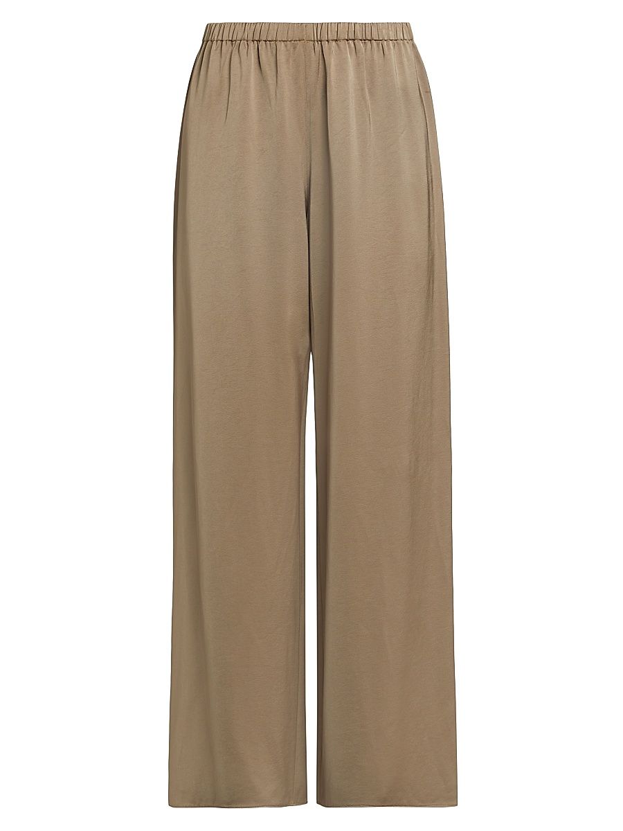 Women's Demi Wide-Leg Pull-On Pants - Olio - Size XL