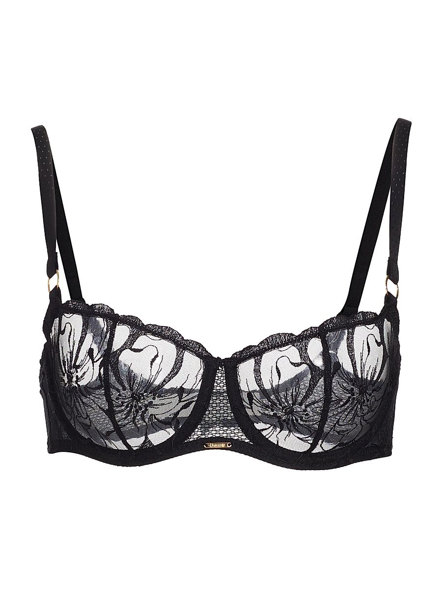 Women's Fleur Demi Underwire Bra - Black - Size 34F