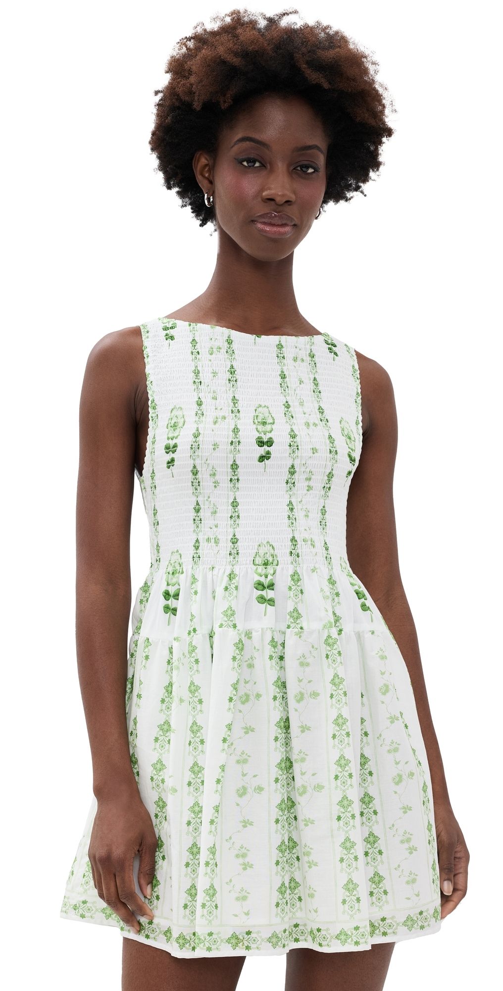 Hill House Home The Cosima Mini Nap Dress Arcadia Border M