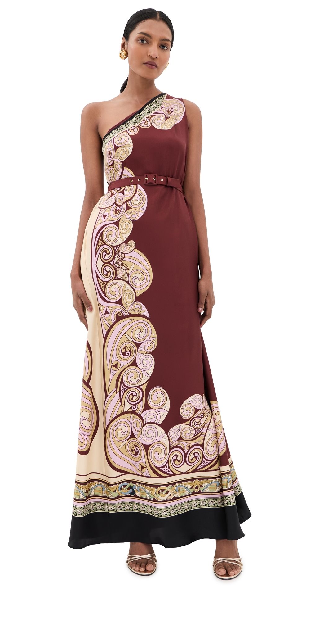 La DoubleJ Roy Dress KELLS SWIRL PLACÉE M
