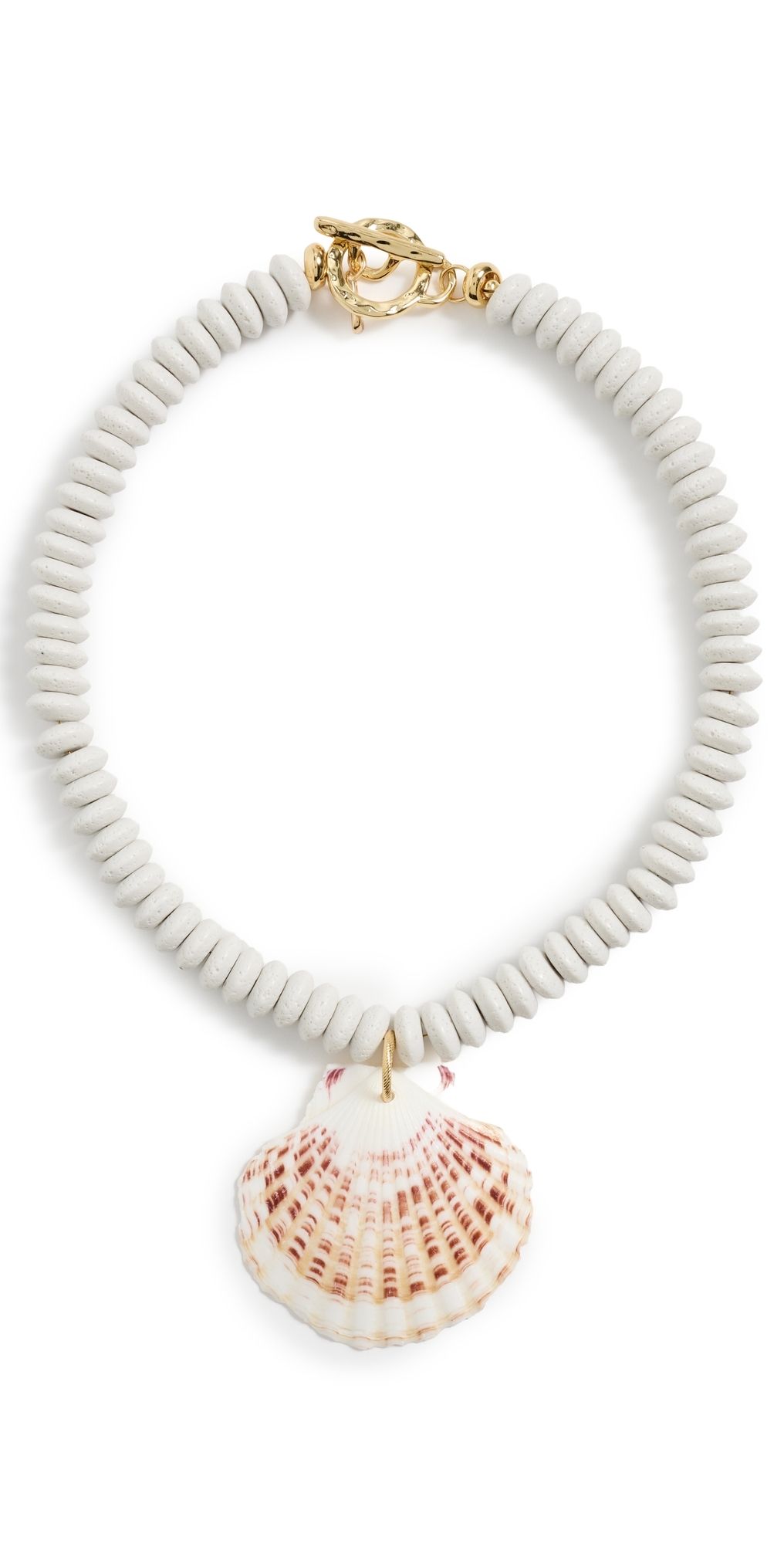 Logan Tay Carolina White Shell Necklace White One Size