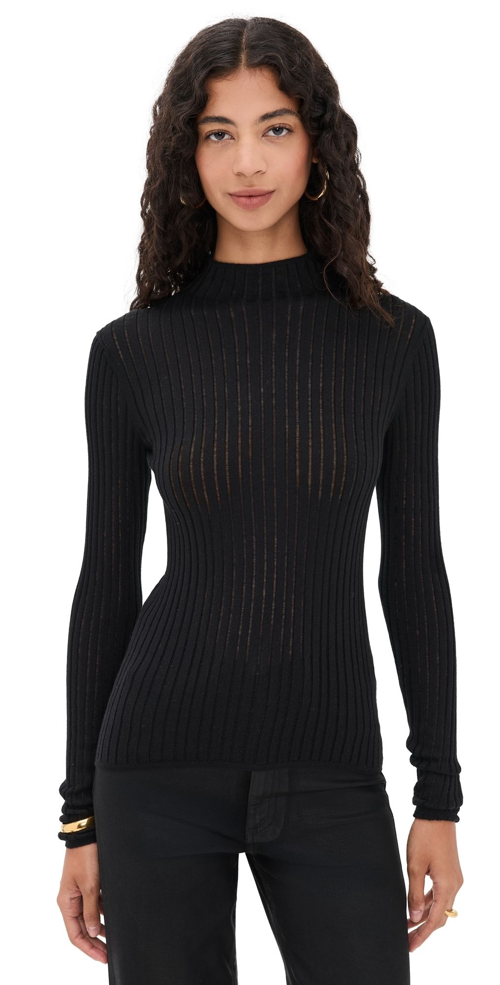 Cult Gaia Varma Top Black L