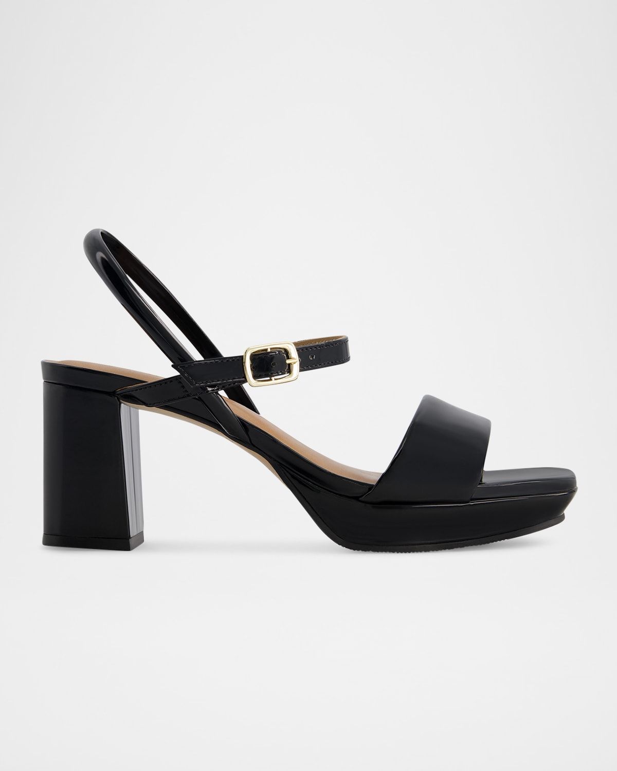 Canto Patent Leather Platform Sandals