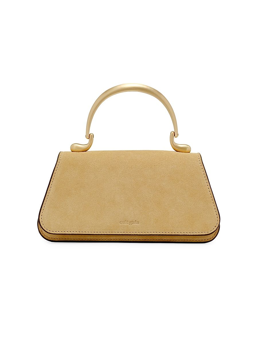 Women's Rasima Suede Crossbody Bag - Sand
