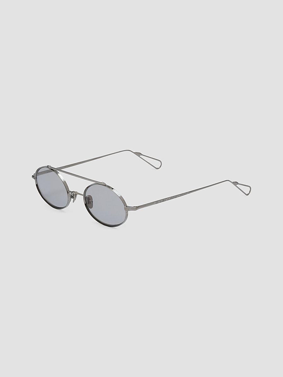AHLEM Women's Turbigo 50MM Oval Sunglasses - Silver