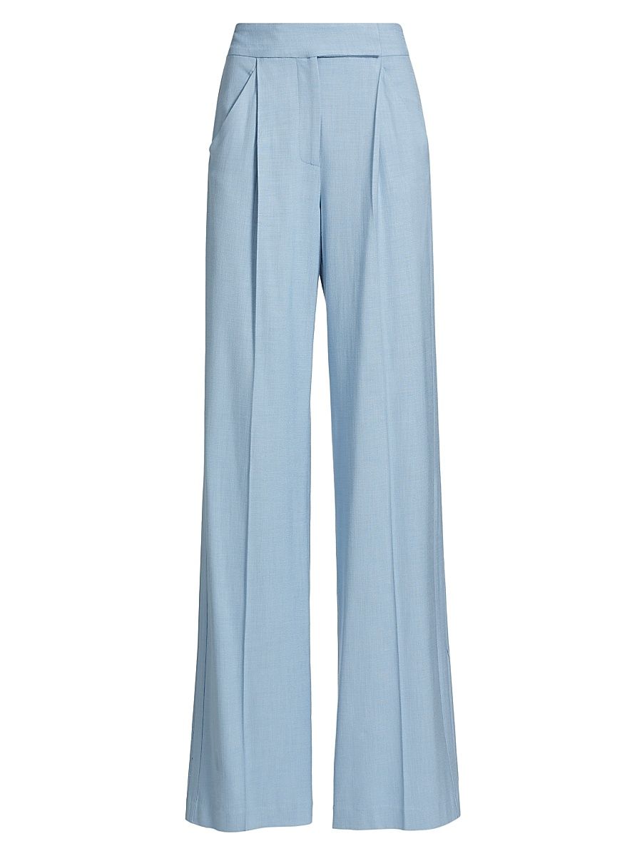 Women's Marbeau High-Rise Wide-Leg Pants - Bluebell - Size 4