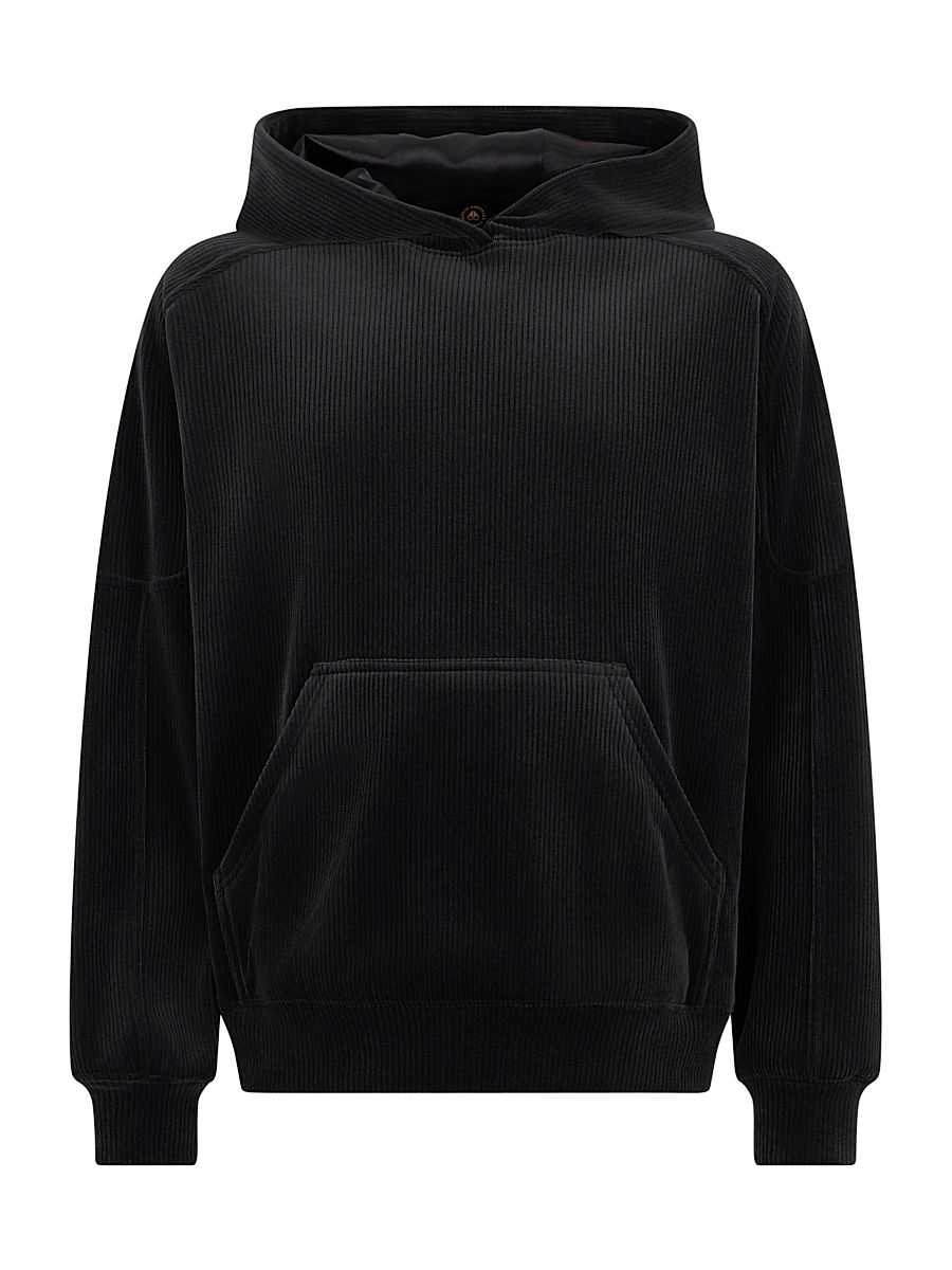 Men's Sportswear Preston Ribbed Hoodie - Black - Size XL