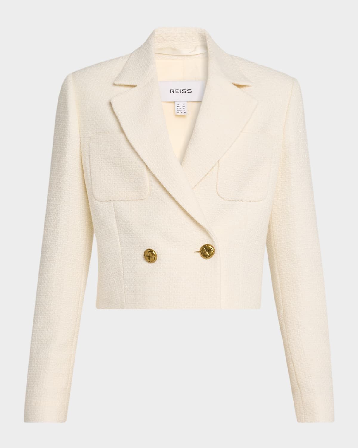 Mia Double-Breasted Crop Jacket