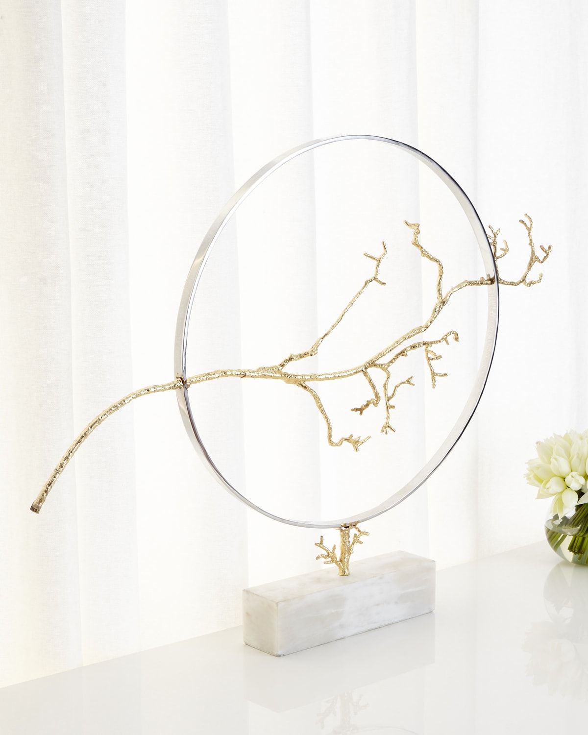 Hoop & Branch Sculpture