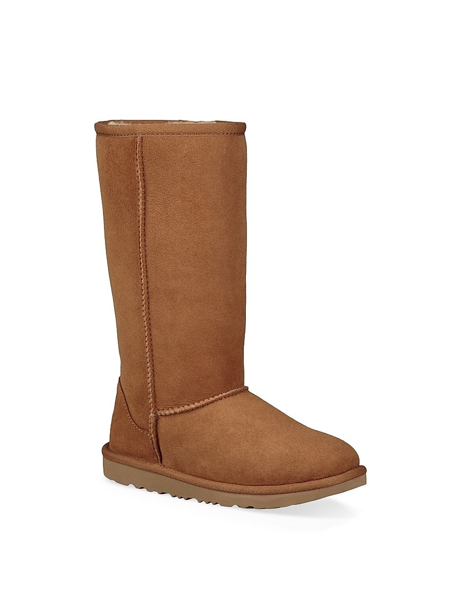 Little Kid's & Kid's Classic Tall II Shearling Boots - Chestnut - Size 13 (Child)