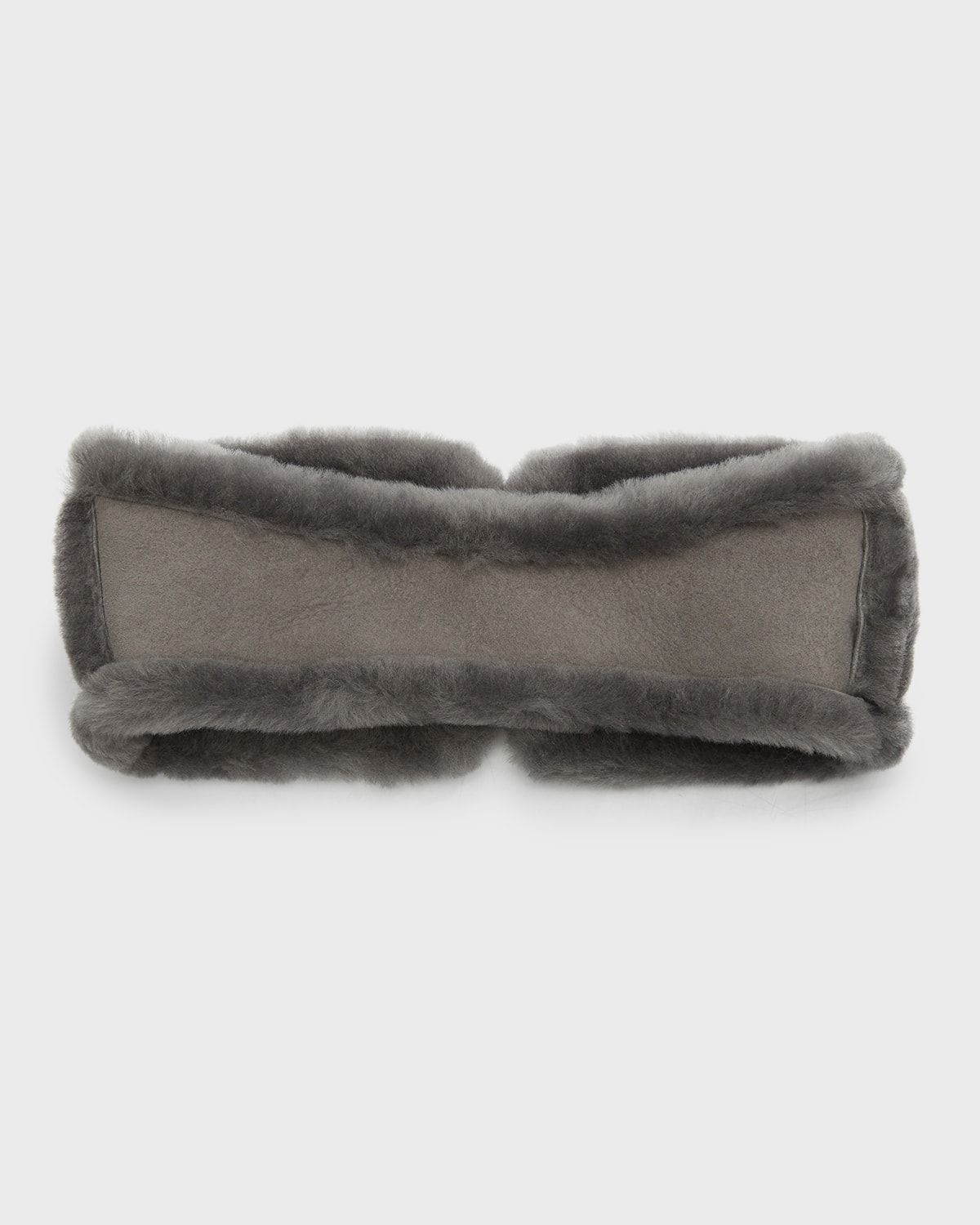 Suede & Sheep Shearling Headband