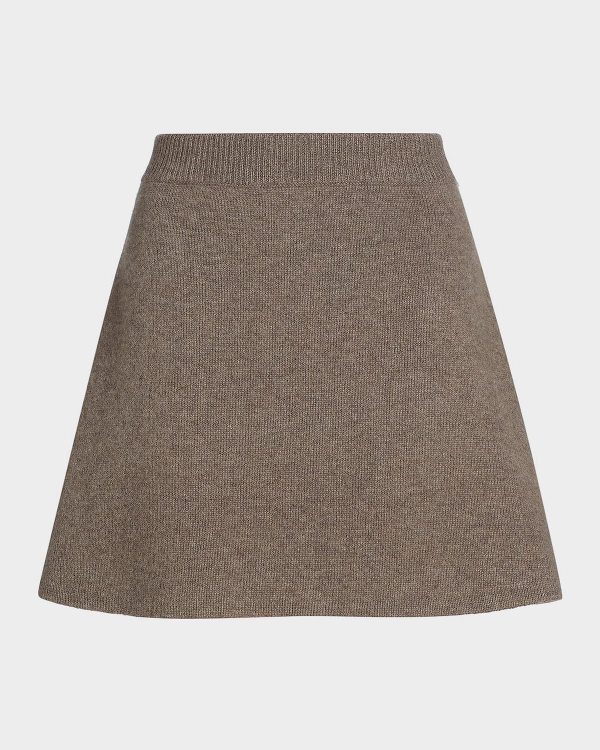 Clare Cashmere Mini Skirt
