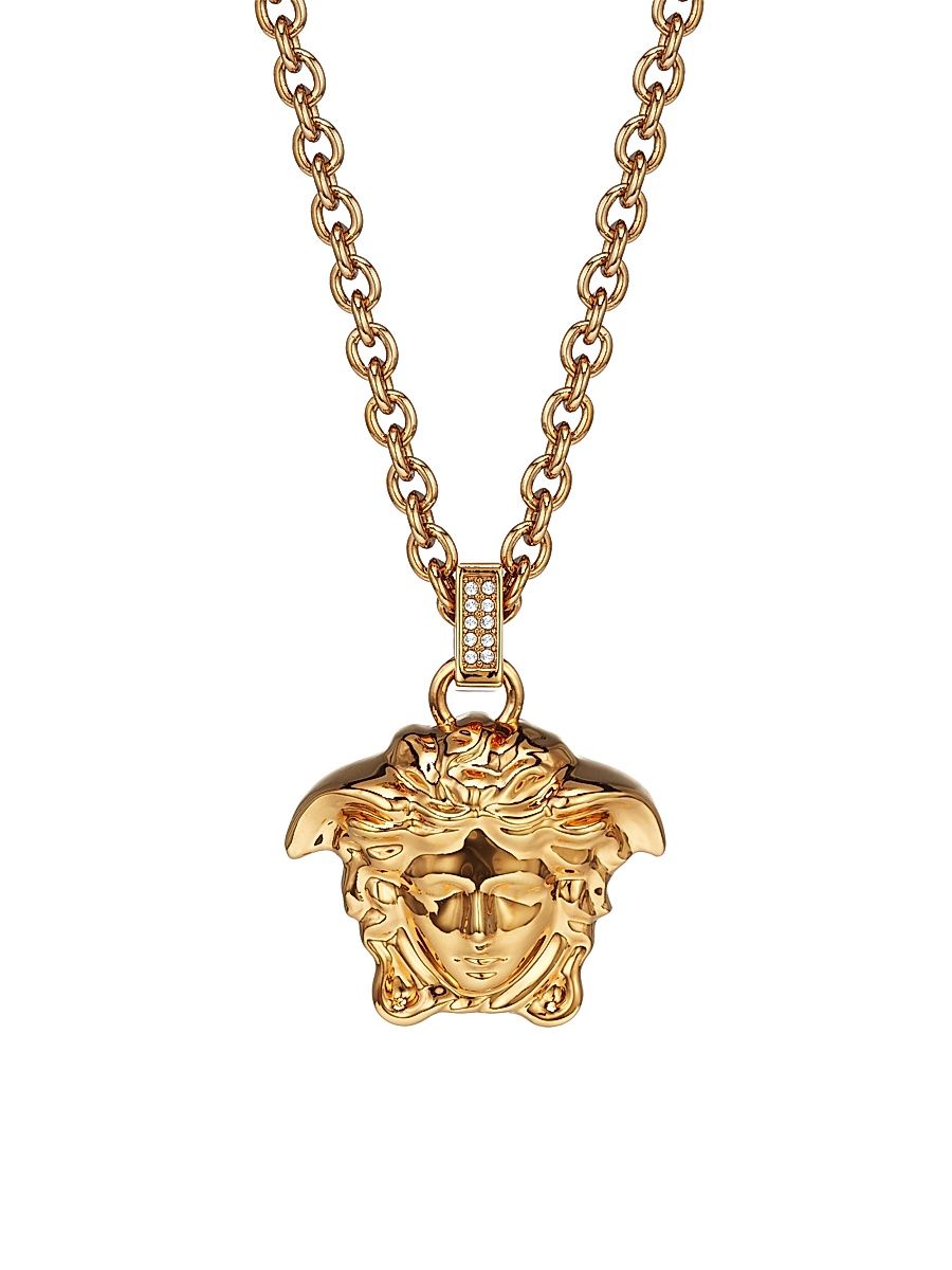 Men's Medusa Pendant Necklace - Barb Spice