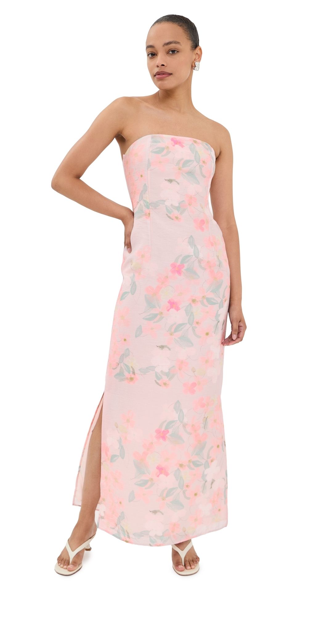 Bernadette Elora Dress Clematis Montana/Pink 44