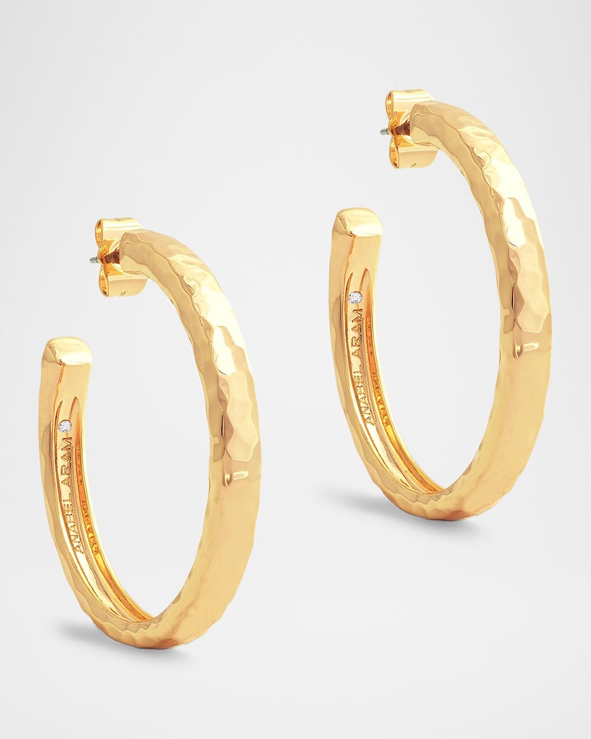 Farrier Medium Hoop Earrings