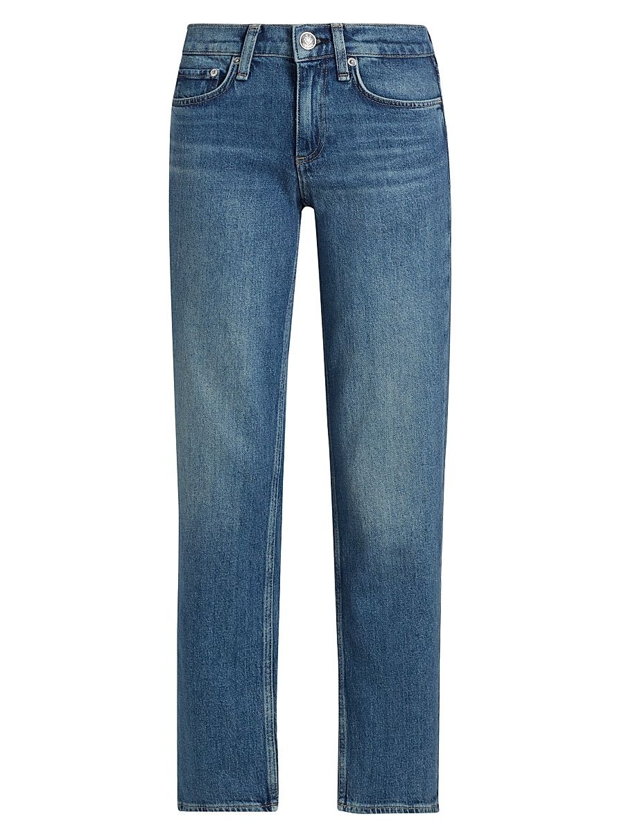Women's Harlow Low-Rise Ankle Straight Jeans - Easton - Size 32