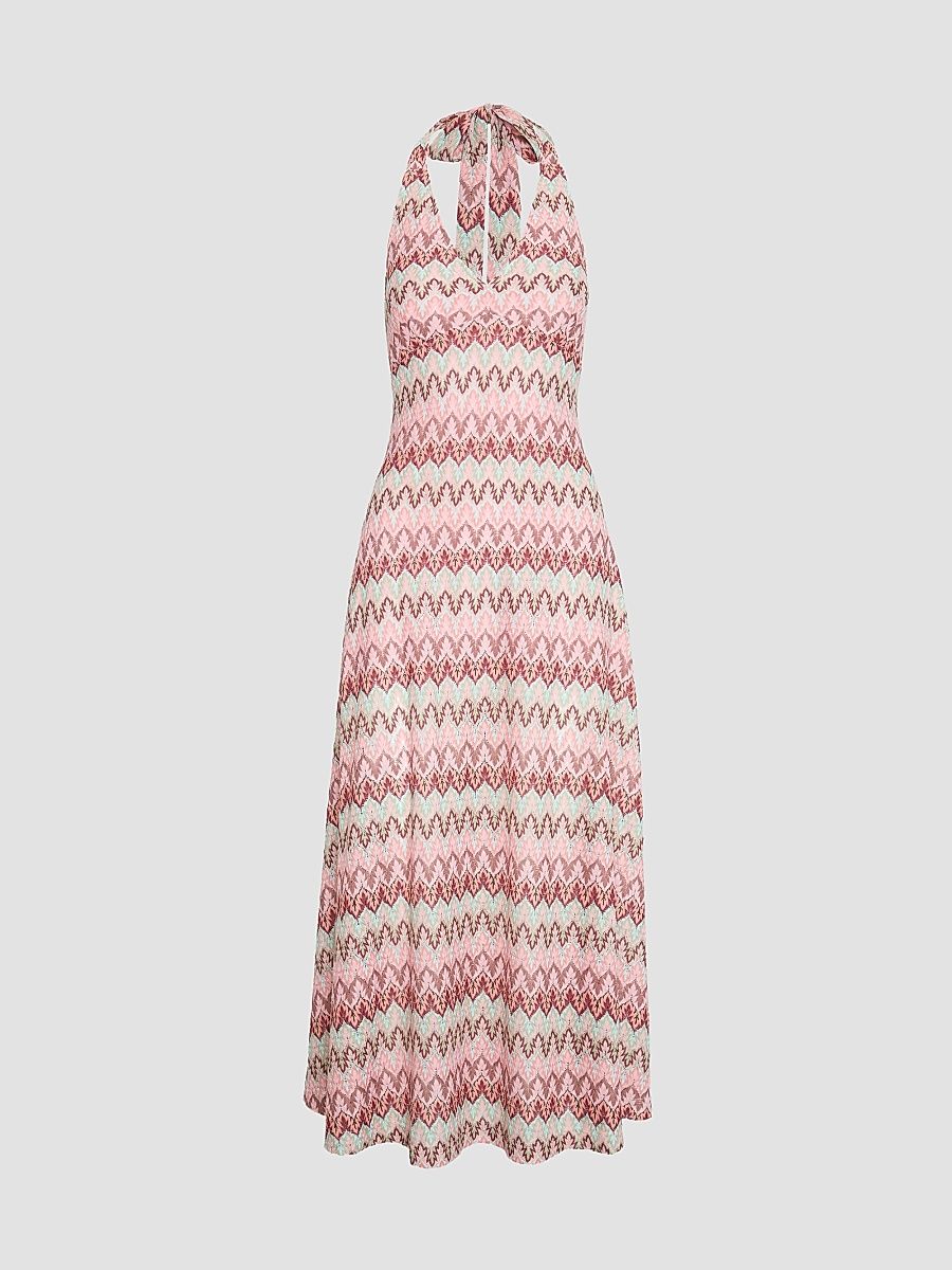 Women's The Bela Dress - Pink Multi - Size XL
